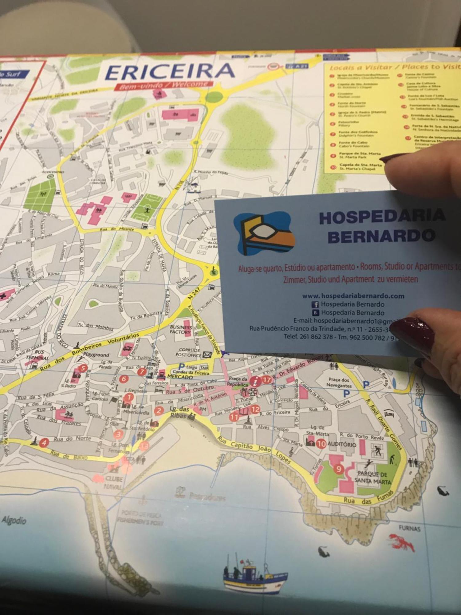 Hospedaria Bernardo Ericeira Exterior photo